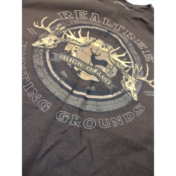 Realtree Hunting Grounds brown t-shirt - Picture 3 of 8